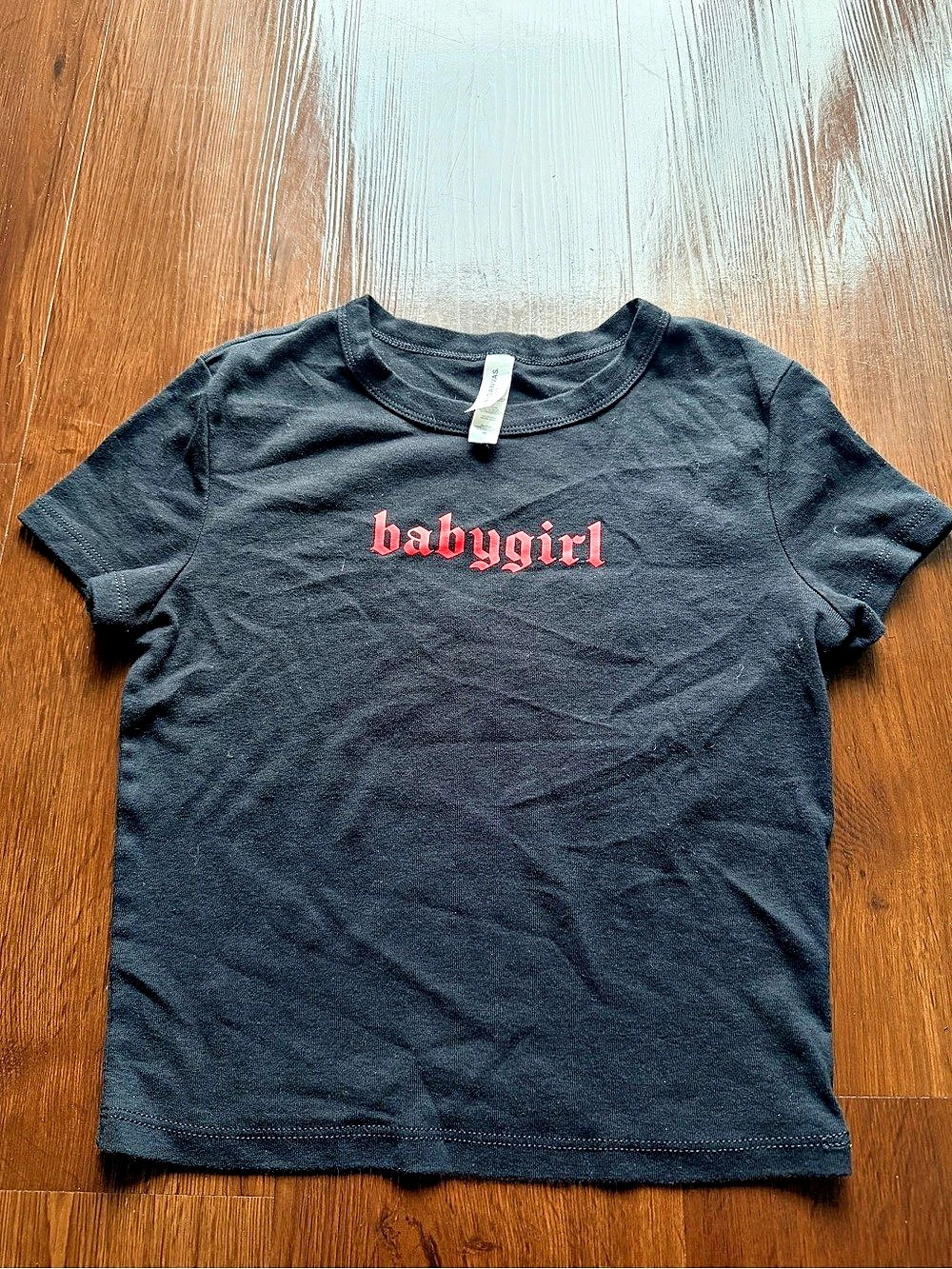 Bella + Canvas Graphic Tee in Black Size Medium